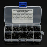 Suleve,M3AH2,280pcs,Socket,Screws,Allen,Assortment,Grade,Alloy,Steel