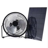 Black,Solar,Panel,Powered,Cooling,Ventilation,Outdoor,Traveling,Office