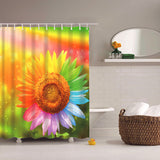 Multicolor,Sunflower,Bathroom,Waterproof,Shower,Curtain,Floor,Toilet,Cover,Bathroom,Curtain