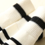 Cotton,Stripe,Patchwork,Ankle,Socks,Outdoor,Sport,Sneaker,Slippers