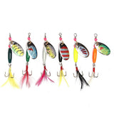 Spoon,Metal,Fishing,Lures,Crankbaits,Tackle,Hooks,Spinner,Baits