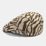 Collrown,Khaki,Beret,Cotton,Diverse,Patterns,Adjustable