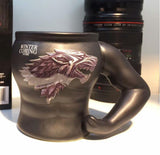 Thrones,Ceramic,Muscle,Coffee,Personality,Muscle,Funny,Cartoon,Modeling