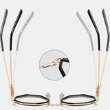 Glasses,Frame,Irregular,Round,Frame,Optical,Glasses