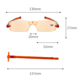 Portable,Rotation,Folding,Reading,Glasses,Light,Magnetic,Presbyopic,Glasses