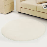 Round,Fluffy,Shaggy,Dining,Table,Carpet,Floor