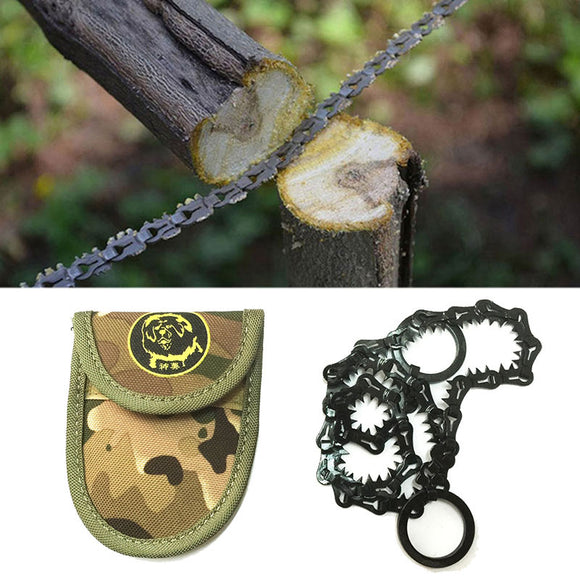 Stainless,Steel,Outdoor,Survival,Pocket,Chain,Multi,Functional,Camping,Fishing