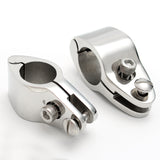 Stainless,Steel,Mount,Hinge,Fittings,Bimini,Hinged,Slide,Marine,Hardware