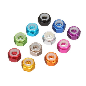 Suleve,M4AN1,10Pcs,Nylon,Aluminum,Alloy