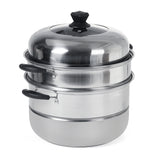 Stainless,Steel,Boiler,Steamer,Thickened,Double,Stainless,Steel