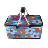 Picnic,Storage,Baskets,Folding,Insulated,Cooler,Waterproof,Camping,Lunch,Shopping,Basket
