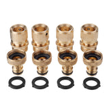 Solid,Brass,Female,Connector,Garden,Quick,Connect,Water,Connectors,Fitting,Washers