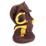 Dragon,Waterfall,Backflow,Incense,Burner,Ceramic,Smoke,Censer,Holder,Decorations