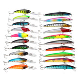 ZANLURE,20pcs,Minnow,Fishing,Depth,Fishing,Baits