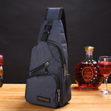 Charging,Shoulder,Chest,Sling,Backpack,Waterproof,Sports,Bicycle,Travel,Pouch