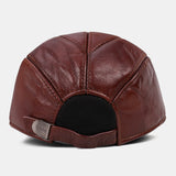 Genuine,Leather,Adjustable,Round,Protection,Large,Baseball