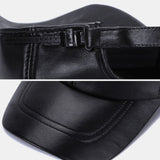 Vintage,Genuine,Leather,Baseball,Outdoor,Adjustable