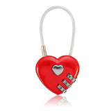 Creative,Personalised,Engraved,Padlock,Heart,Shaped,Decorations