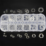 Suleve,MXSW7,137Pcs,Stainless,Steel,Washer,Spacer