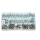 120pcs,Spire,Clips,Chimney,Fasteners,Assorted,Tapping,Screws