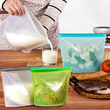 Reusable,Silicone,Storage,Vacuum,Fresh,Sealer,Container,Kitchen,Fridge,Tools
