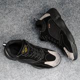 AtreGo,Suede,Leather,Shoes,Steel,Climbing,Safety,Shoes
