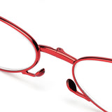 Women,Portable,Light,Folding,Circle,Reading,Glasses,Flexible,Telescopic,Presbyopic,Glasses