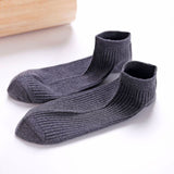 Men's,Breathable,Double,Needle,Socks,Men's,Socks,Solid,Color,Socks,Socks,Cotton,Sweat,Socks