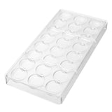 Matte,Round,Shaped,Polycarbonate,Sweet,Candy,Cavity,Chocolate,Mould