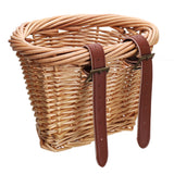 Travel,Carry,Carrier,Wicker,Bicycle,Front,Basket,Basket,Carrier