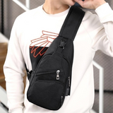 Fashion,Canvas,Sport,Chest,Charging,Crossbody,Shoulder