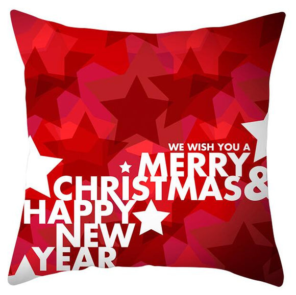 Merry,Christmas,Pillowcase,Santa,Claus,Throw,Pillow,Christmas,Pillow,Cover,Supplies