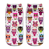 Women,Harajuku,Animal,Print,Socks,Stretch,Breathable,Ankle,Socks