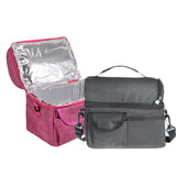 Portable,Insulated,Lunch,Cooler,Picnic,Travel,Carry,Shoulder