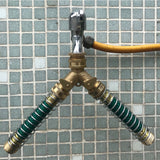 Brass,Spring,Threaded,Garden,Faucet,Spring,Coupling,Adapter,Protector,Irrigation,Connector,Extension,Pipes,Fittings