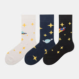 Socks,Stockings,Female,Trend,Starry,Cotton,Street,Socks