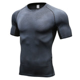 YUERLIAN,Compression,Shirts,Fitness,Training,Tights,Sport,Tracksuits,Jogging,Sportswear,Short,Sleeve,Bodybuilding