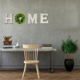 Wooden,Hanging,Letter,Artificial,Eucalyptus,Decor,Decoration