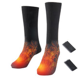 Cotton,Heated,Socks,Sport,Socks,Winter,Warmer,Electric,Warming,Battery,Powered,Warming,Socks