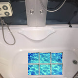 Bathroom,Sticker,Waterproof,Murals,Appliques,Tread,Decorations
