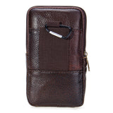 Leather,Waist,Wallet,Storage,Double,Layer,Phone