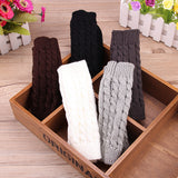 Women,Winter,Warmer,Gloves,Thick,Crochet,Knitting,Fingerless,Gloves