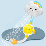 Shower,Spray,Cloud,Rainbow,Water,Squirt,Faucet,Bathing