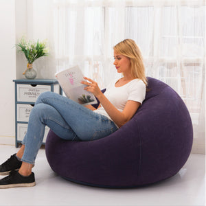 110x85cm,Large,Inflatable,Chair,Garden,Furniture,Lounge,Adult,Filler,Folding