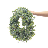 Artificial,Green,Leaves,Grass,Wreath,Plant,Garland,Front,Wedding,Decorations