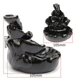 Ceramic,Backflow,Incense,Burner,Censer,Holder,Water,Stream,Fragrant,Furnace