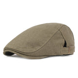 Cotton,Beret,Forward,Outdoor,Travel,Solid,Berets