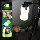 Outdoor,Fishing,Folding,Solar,Light,Waterproof,Powered,Lantern,Silicone,Bottle