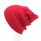 Winter,Casual,Knitted,Skullies,Beanies,Elastic,Women