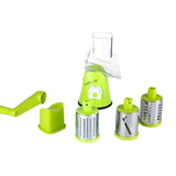 Vegetable,Fruit,Manual,Slicer,Cutter,Spiral,Grinder,Kitchen,Tools,Stainless,Blades